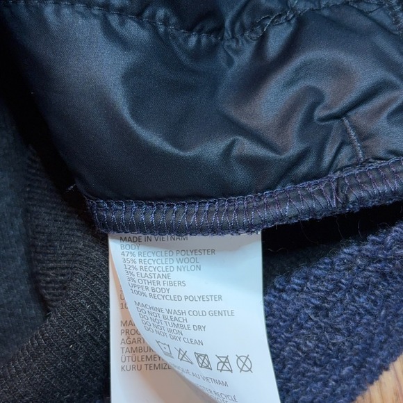 Prana Incrediwool Overshirt Mens XXL Blue Stormy Night Heather Shacket NWT - Picture 5 of 9